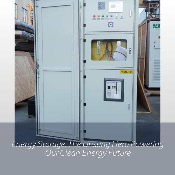 Energy Storage: The Unsung Hero Powering Our Clean Energy Future